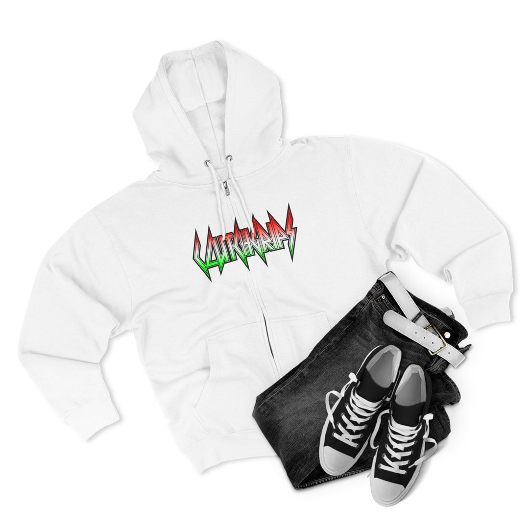 CG SAMURAI MAC RED WHITE GREEN /CLUTCHGRIPS ZIP UP