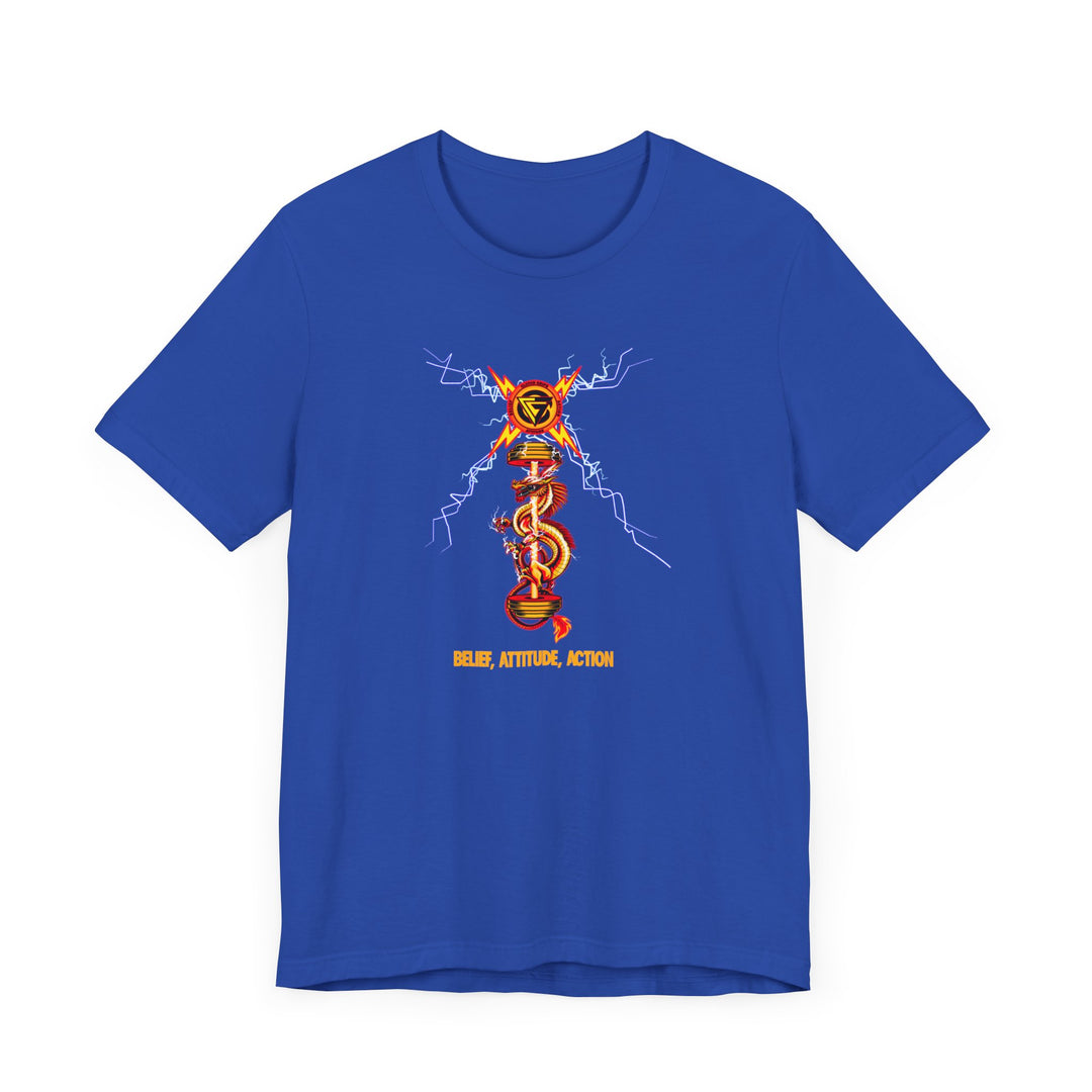 BARBELL DRAGON  RED ORANGE