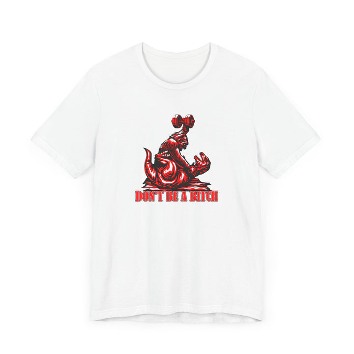 CG APE VS ZILLA RED WHITE BLACK /DONT BE A BITCH