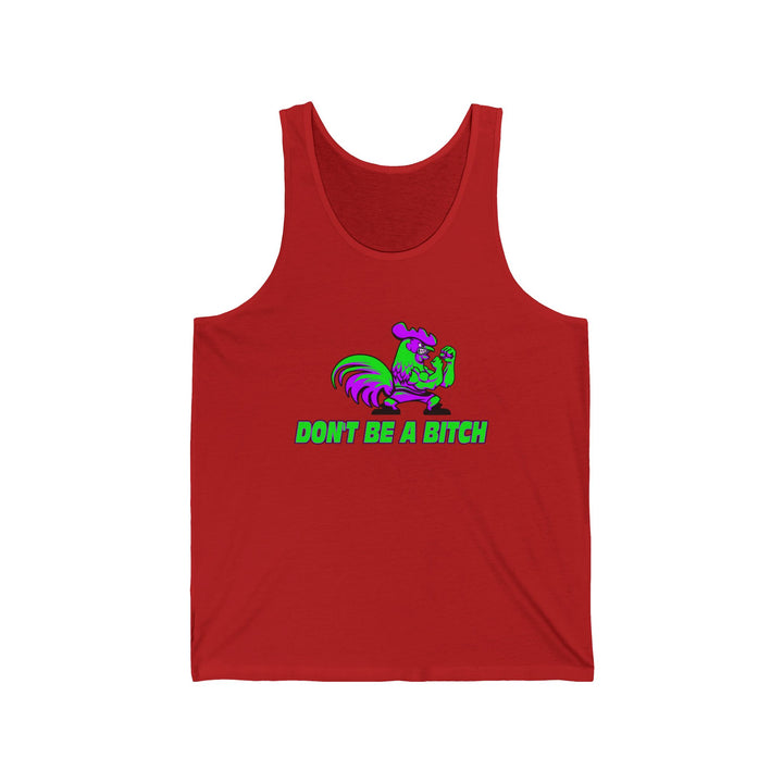 ANGRY ROOSTER PURPLE GREEN/DONT BE A BITCH