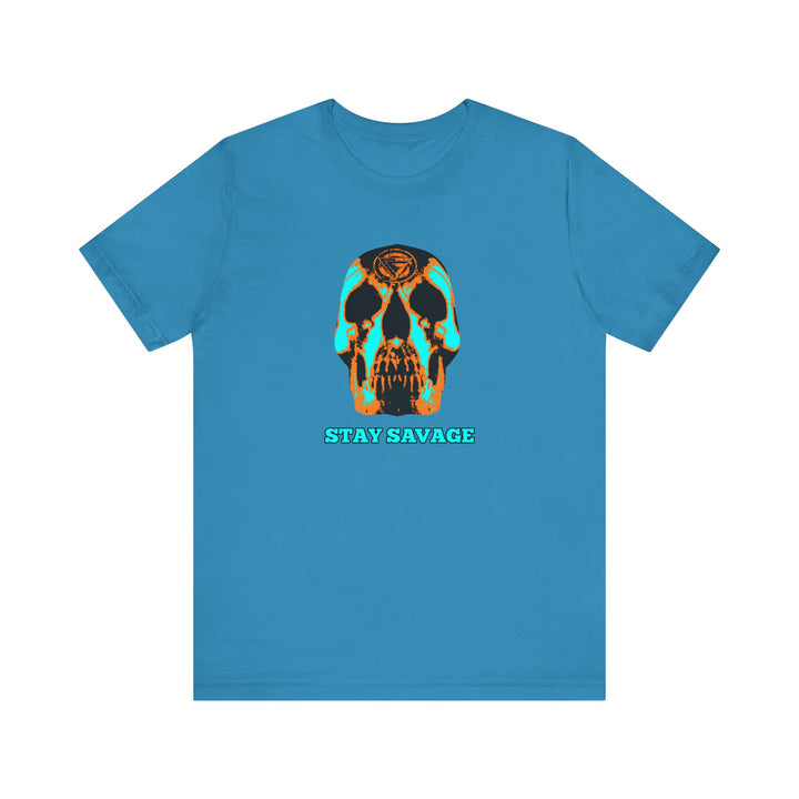 SKULLATOR MIAMI AQUA ORANGE /STAY SAVAGE
