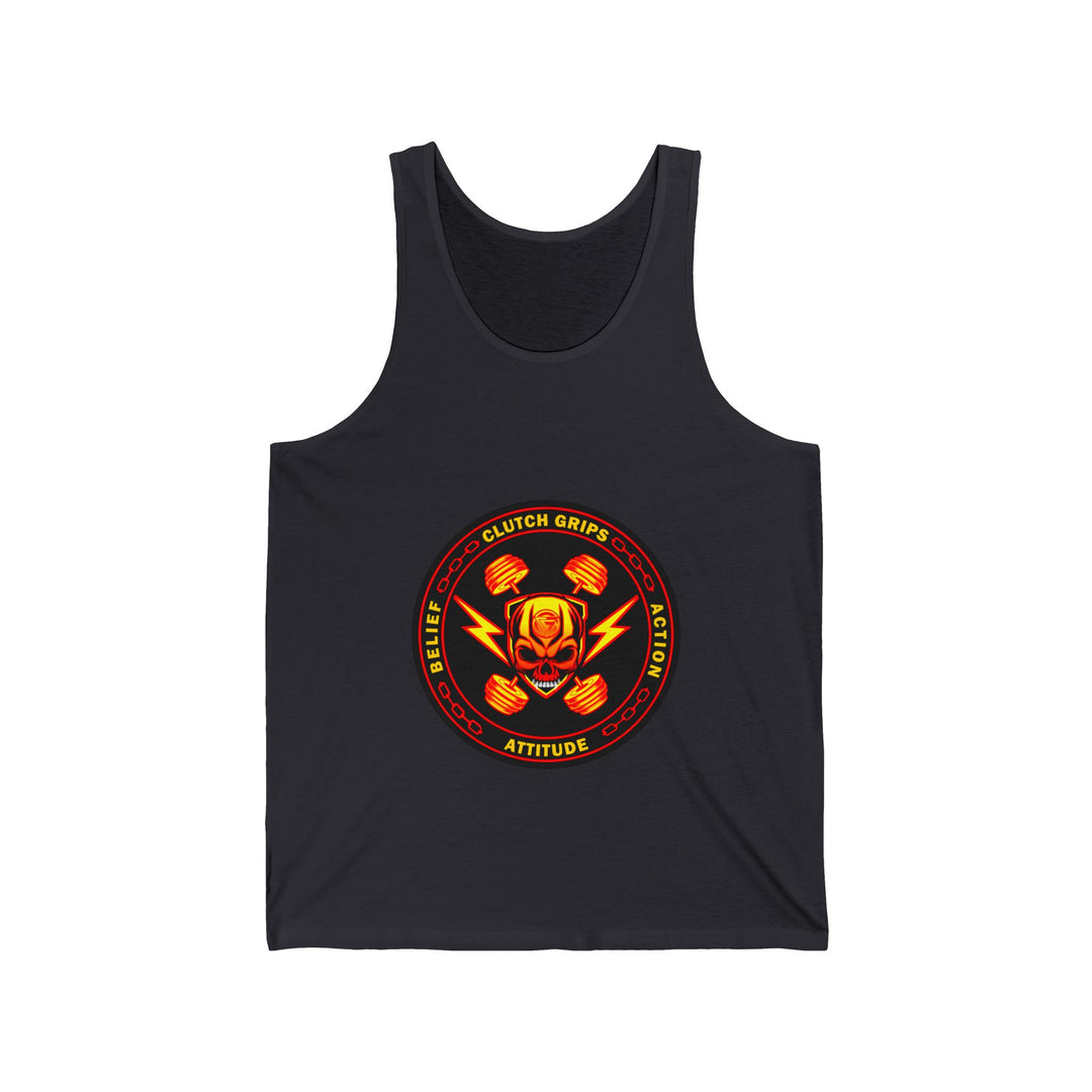 SKULL BELL RED YELLOW COIN