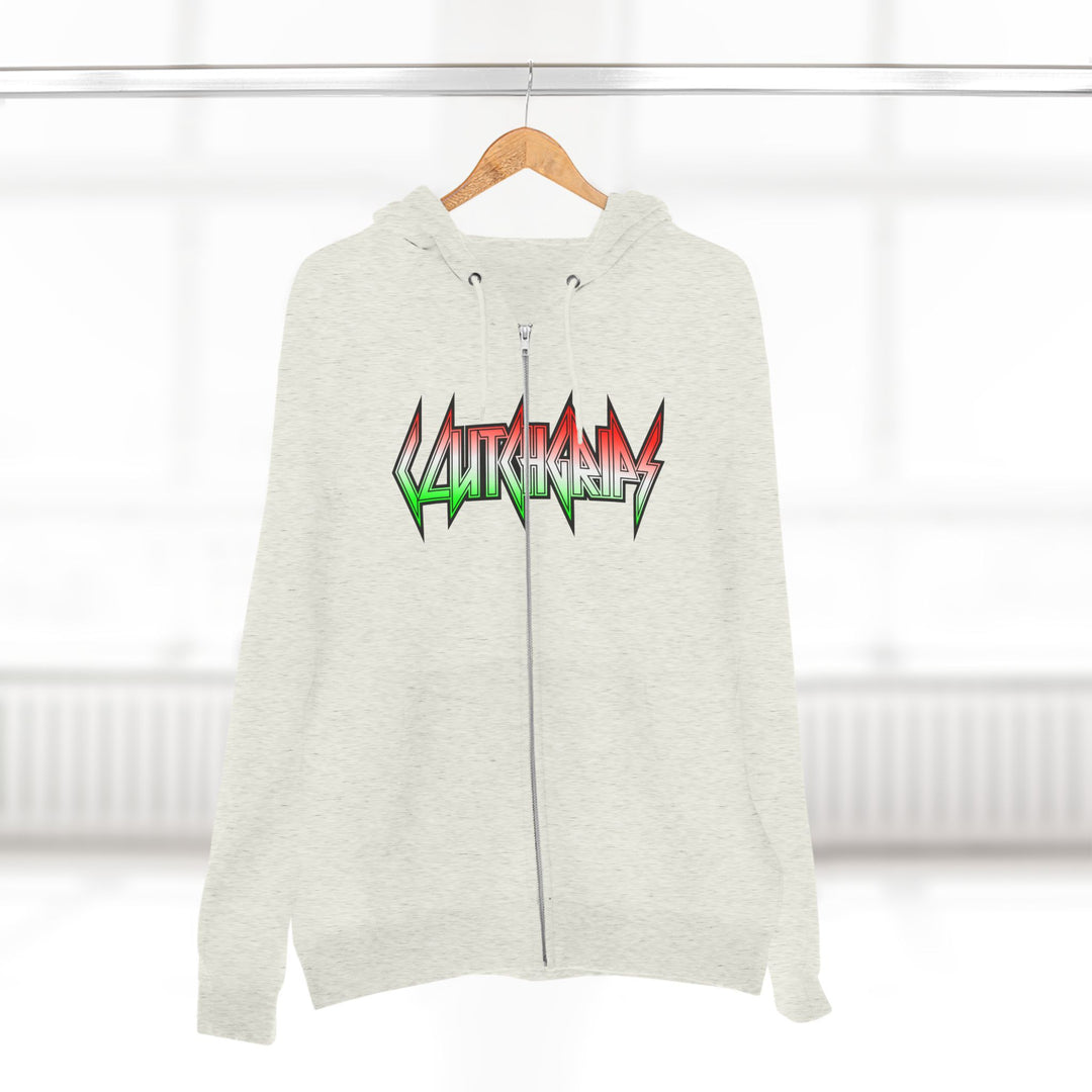 CG YOU VS YOU RED WHITE GREEN /LIFT OR DIE ZIP UP