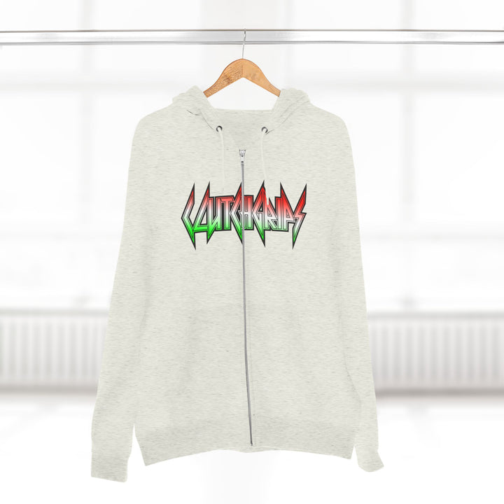 CG YOU VS YOU RED WHITE GREEN /LIFT OR DIE ZIP UP