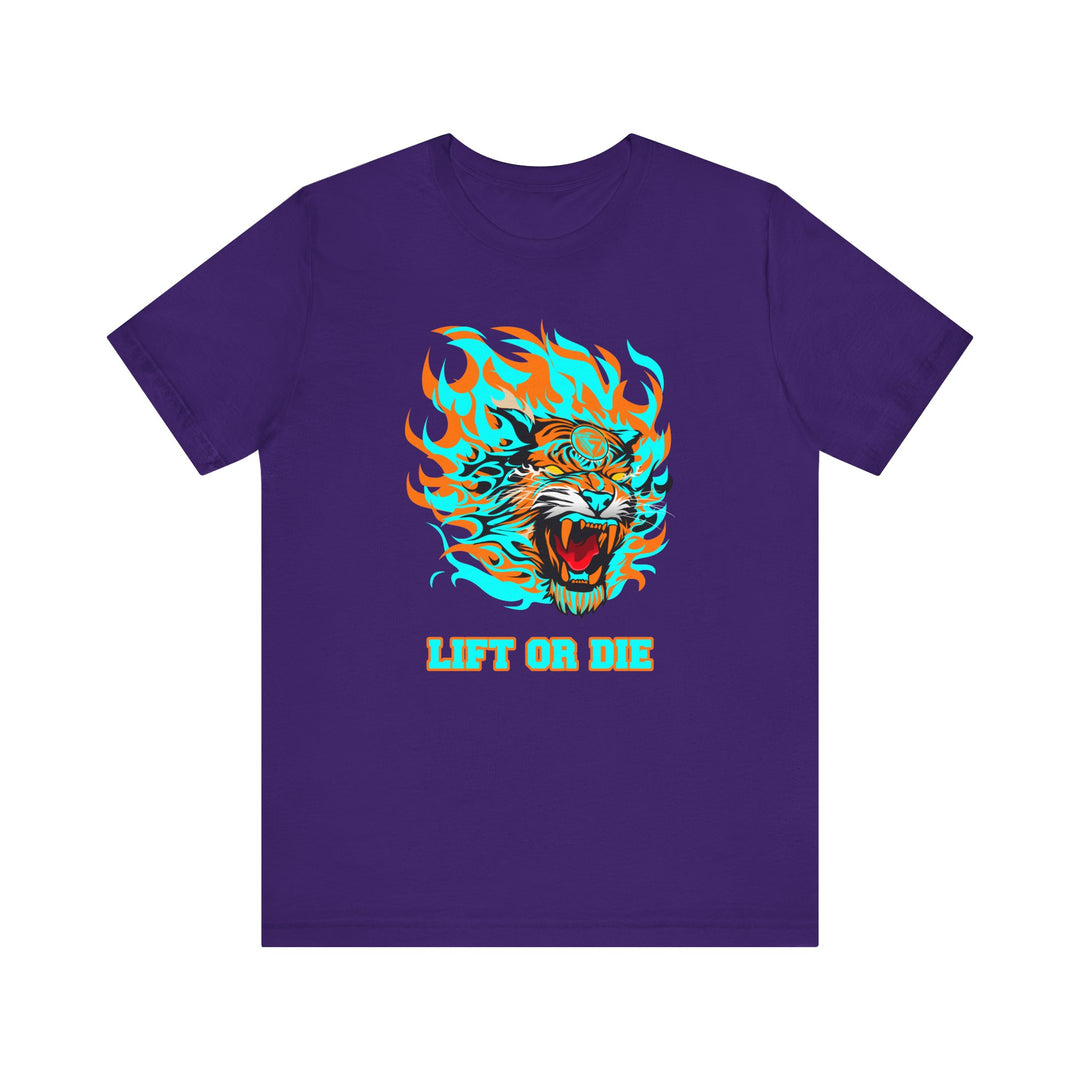 TIGER FLAME MIAMI AQUA ORANGE /LIFT OR DIE