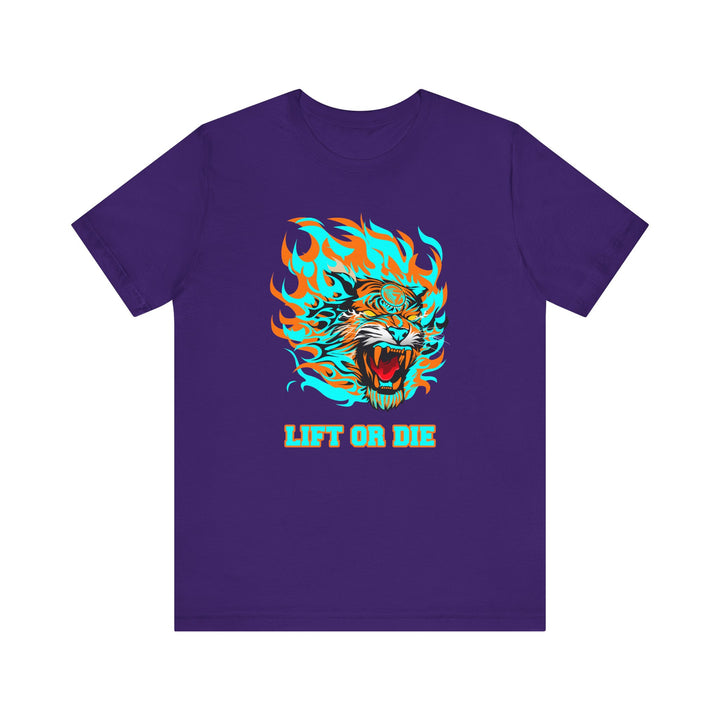 TIGER FLAME MIAMI AQUA ORANGE /LIFT OR DIE