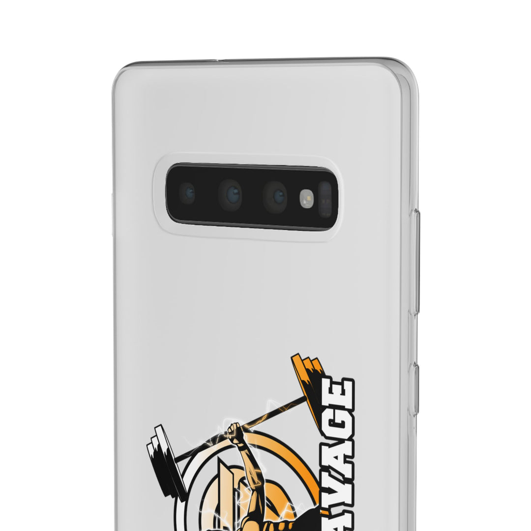 SPARTAN LIFT ORANGE WHITE PHONE CASE/STAY SAVAGE