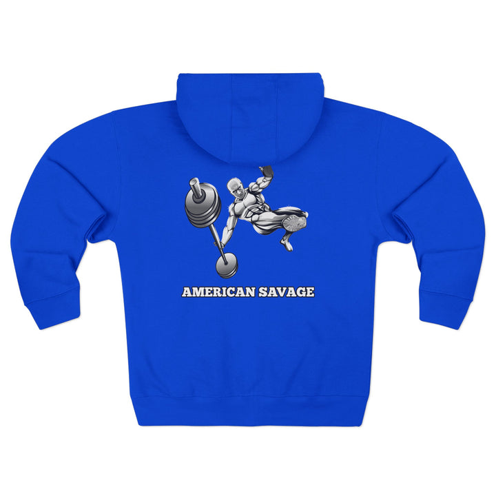 CG MAC JUMP WHITE /AMERICAN SAVAGE ZIP UP