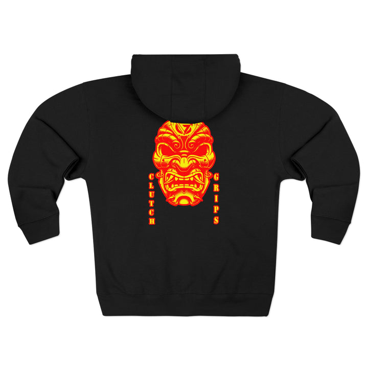 CG SAMURAI MASK RED GOLD /FORGED IN FIRE ZIP UP