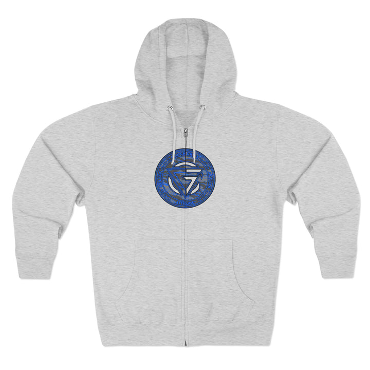 CG ANGRY DOG CAMO BLUE /STAY SAVAGE /ZIP UP