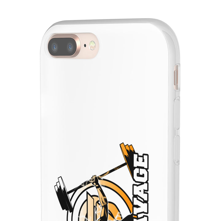 SPARTAN LIFT ORANGE WHITE PHONE CASE/STAY SAVAGE