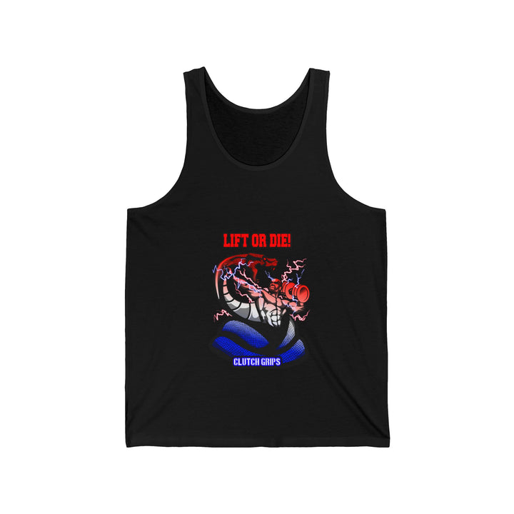 MAC VS SNAKE TANK RED WHITE  BLUE /LIFT OR DIE