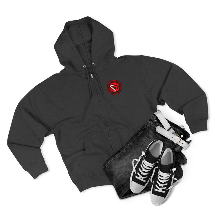 SAMURAI-MAC MASKRED BLACK/CLUTCHGRIPS ZIP UP