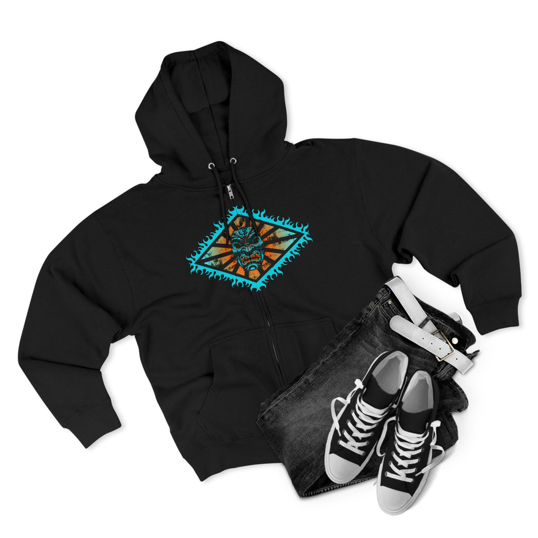 SAMURAI MASTER TRAINER MIAMI COLORS /LIFT OR DIE ZIP UP