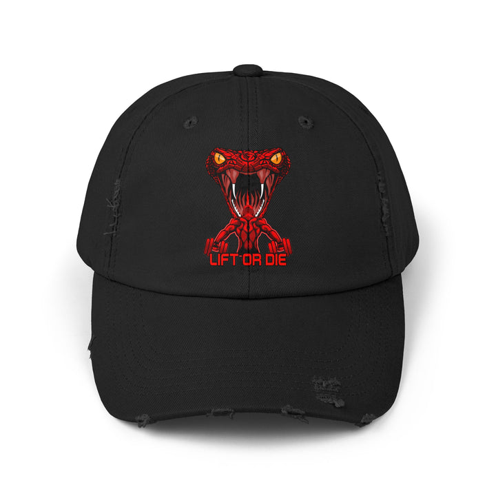 CG SNAKE VS MAN RED /LIFT OR DIE CAP