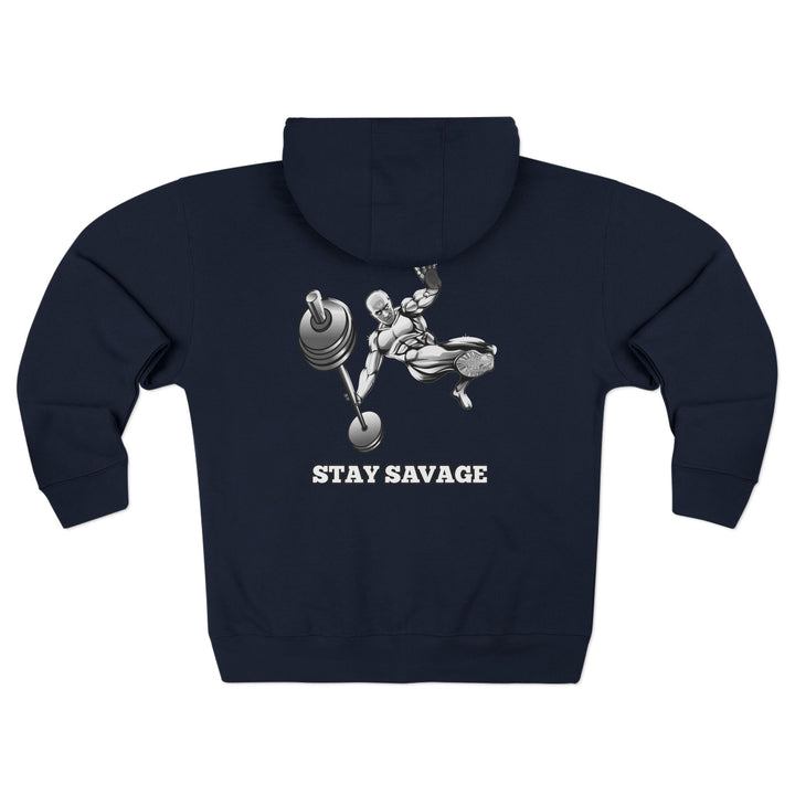 CG MAC JUMP GREY /STAY SAVAGE ZIP UP