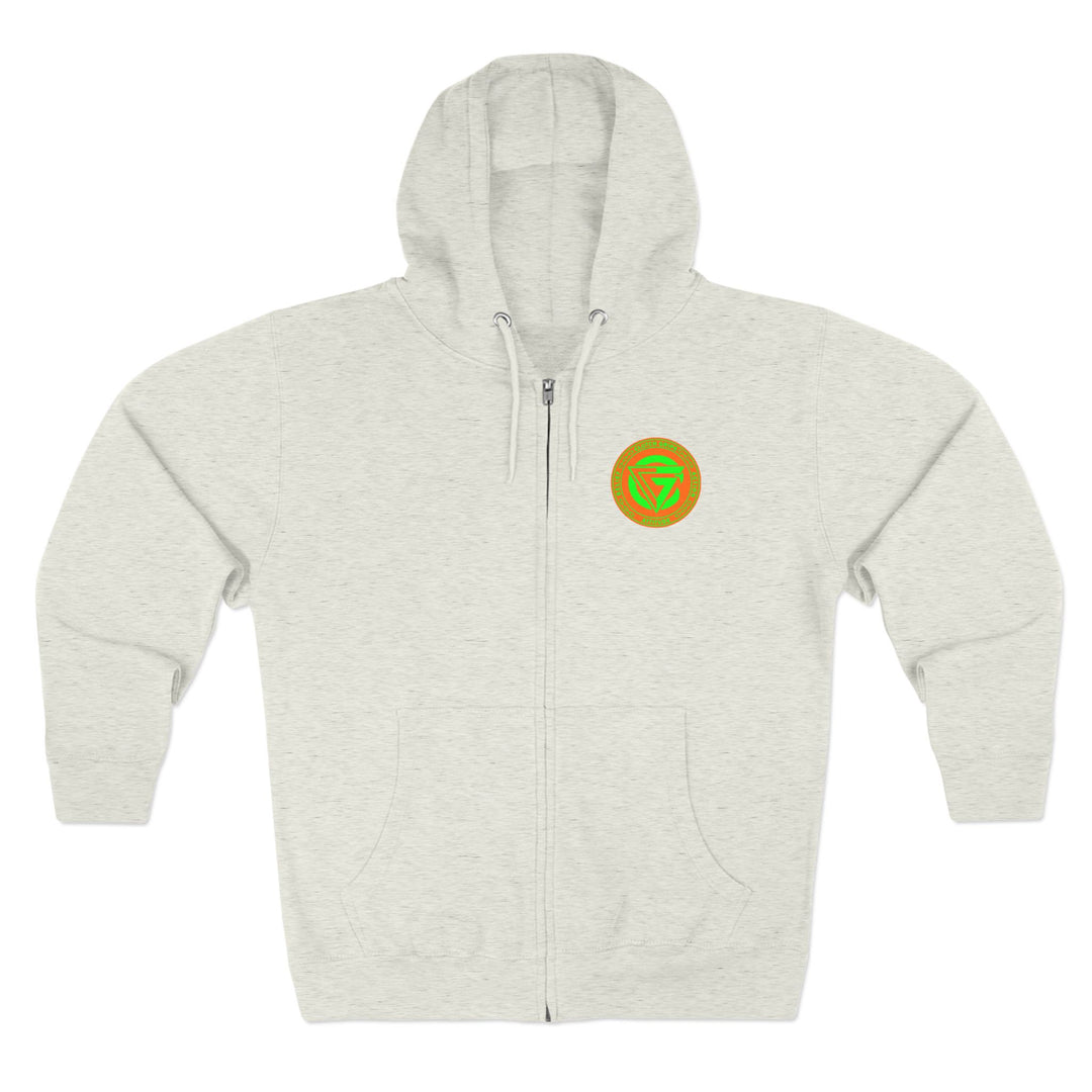 SPARTAN LIFT ORANGE GREEN  /STAY SAVAGE ZIP UP
