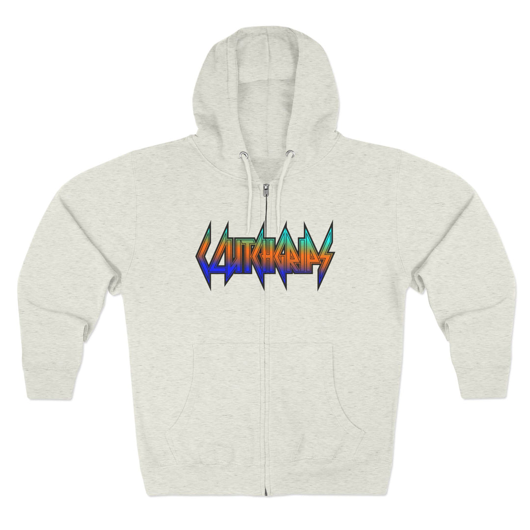 CG APE VS ZILLA BLUE ORANGE WHITE FADE/KILL OR BE KILLED ZIP UP