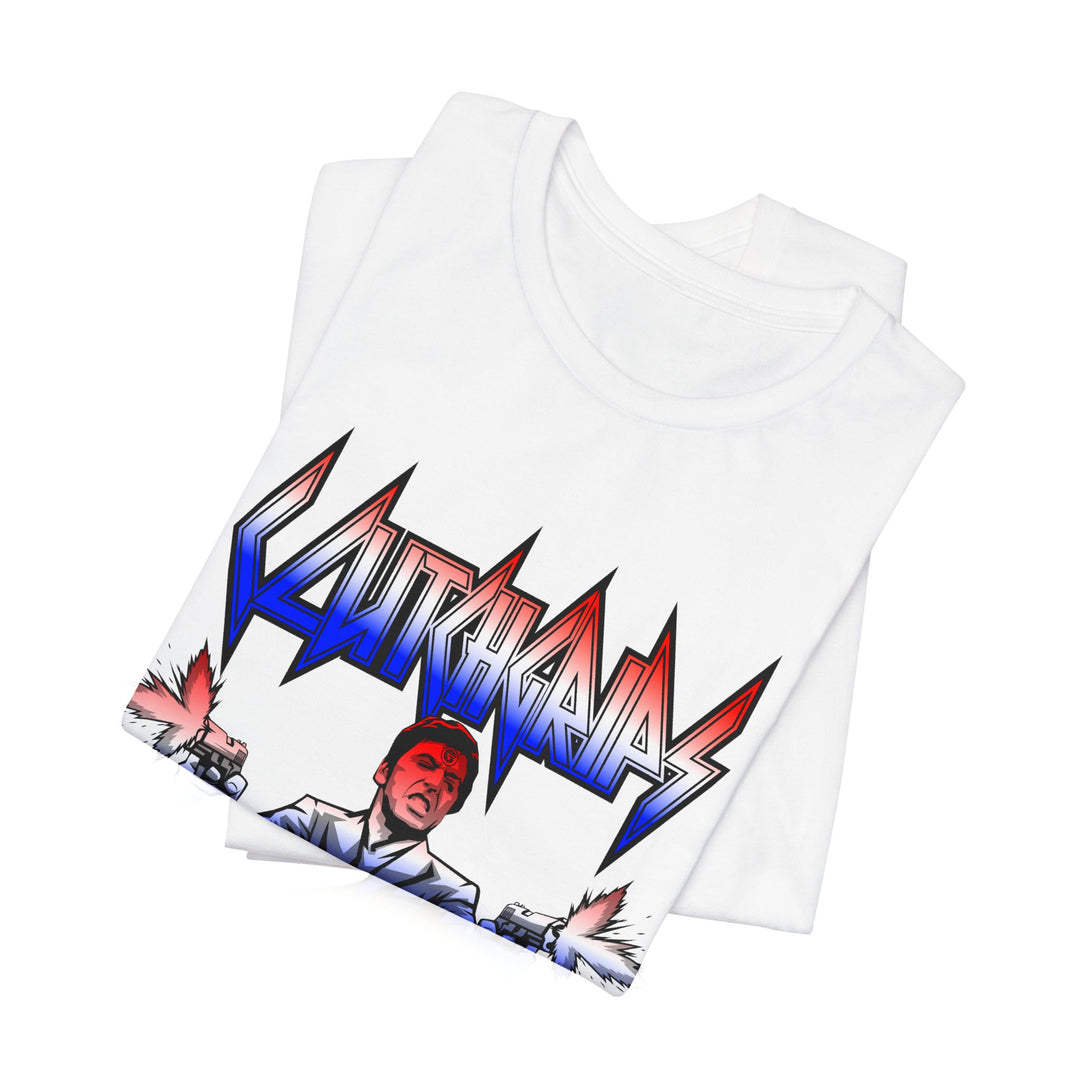 CG FINAL BOSS RED WHITE BLUE FADE  /WELCOME TO THE JUNGLE