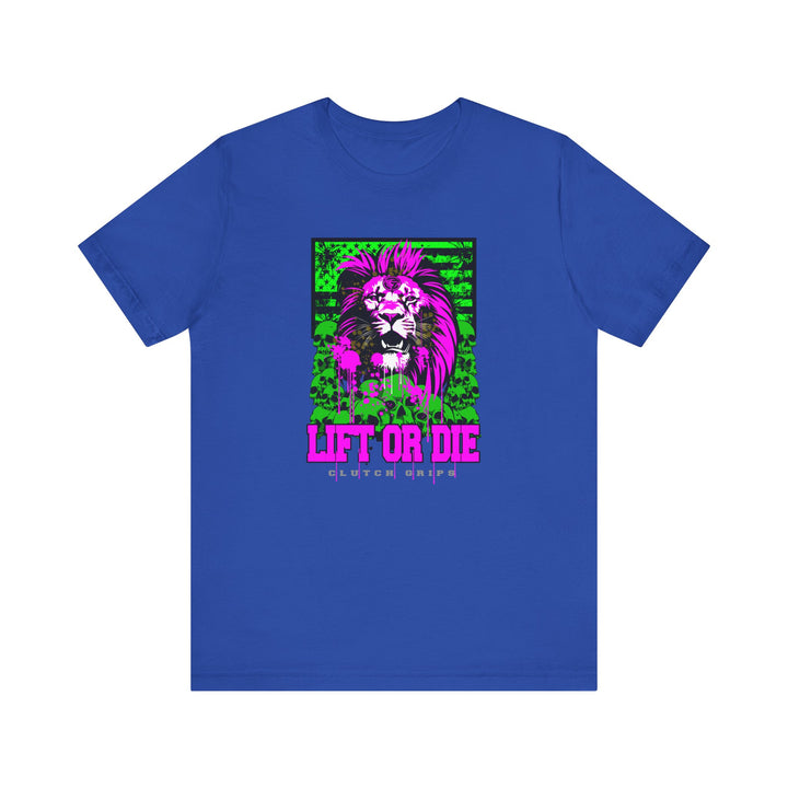 LION HEART PURPLEGREEN/LIFT OR DIE