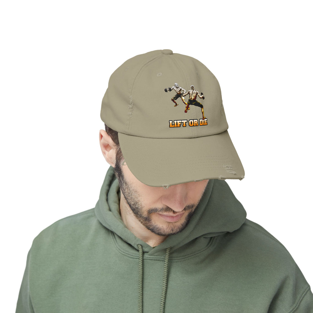 CG STAND OFF ORANGE WHITE FADE  /LIFT OR DIE CAP