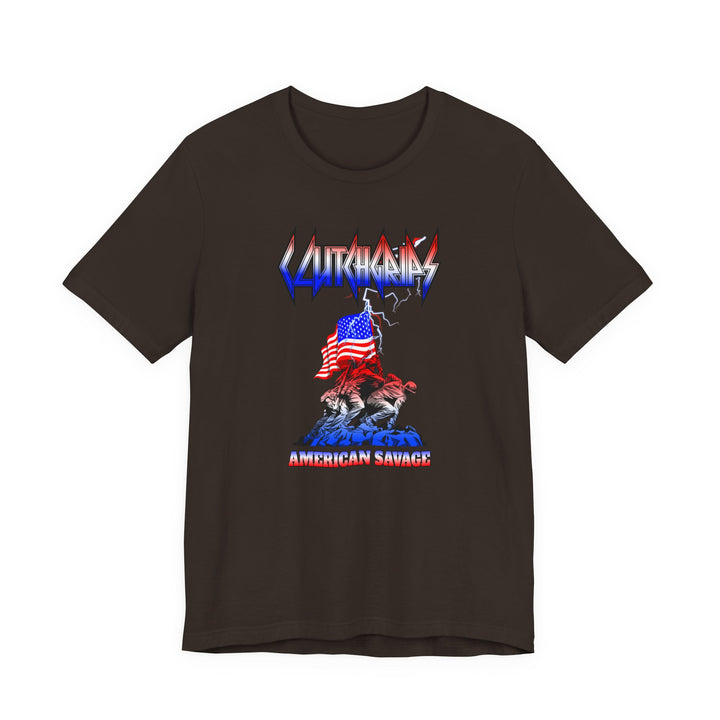 CG PATRIOT FREEDOM SHIRT RED WHITE BLUE FADE /AMERICAN SAVAGE