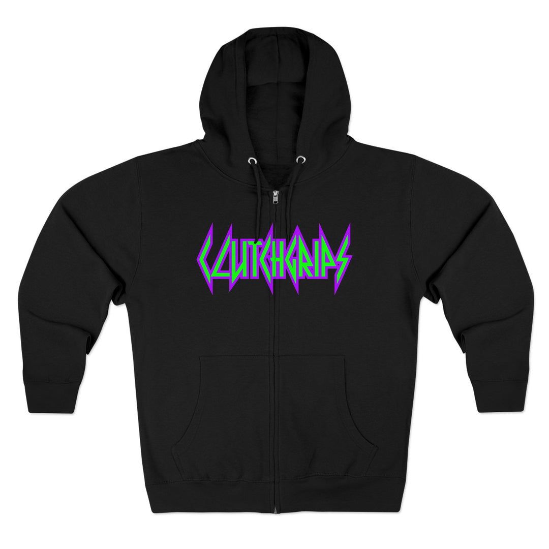 CG SKULLATOR PURPLE GREEN /CLUTCH GRIPS ZIP UP