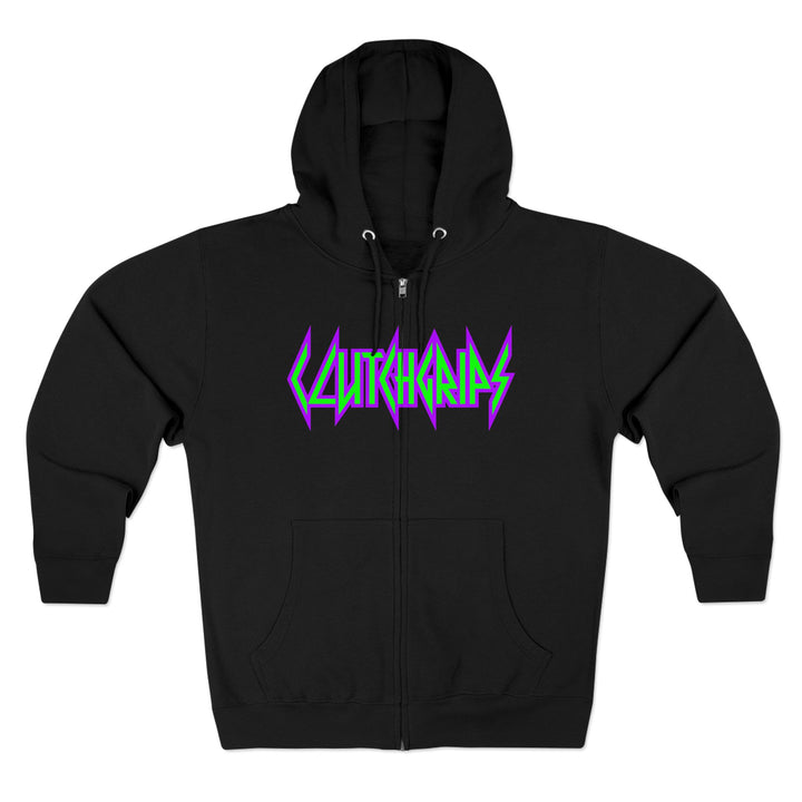 CG SKULLATOR PURPLE GREEN /CLUTCH GRIPS ZIP UP