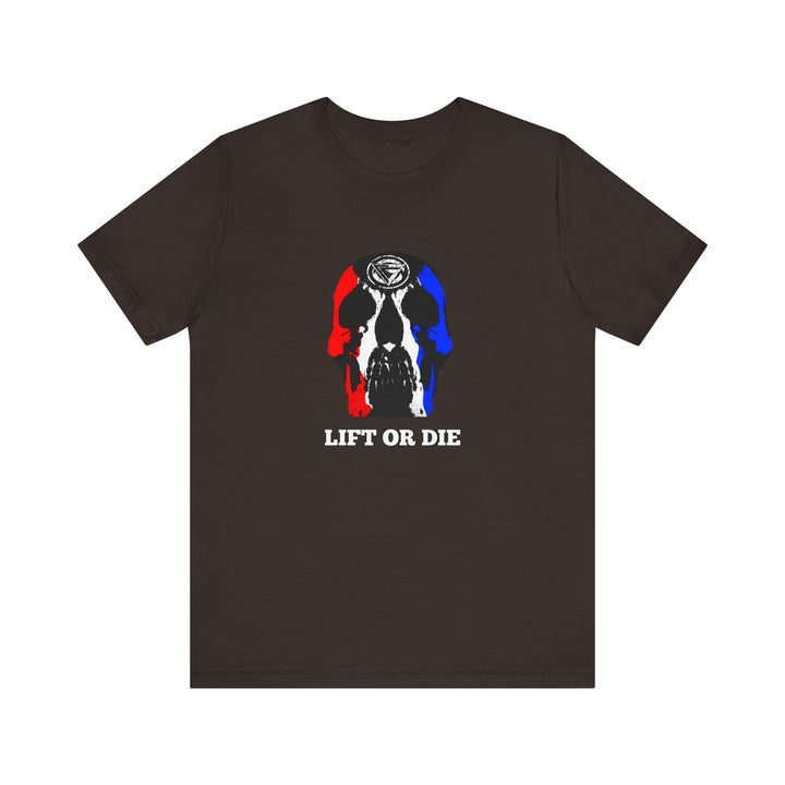 SKULLATOR RED WHITE BLUE /LIFT OR DIE