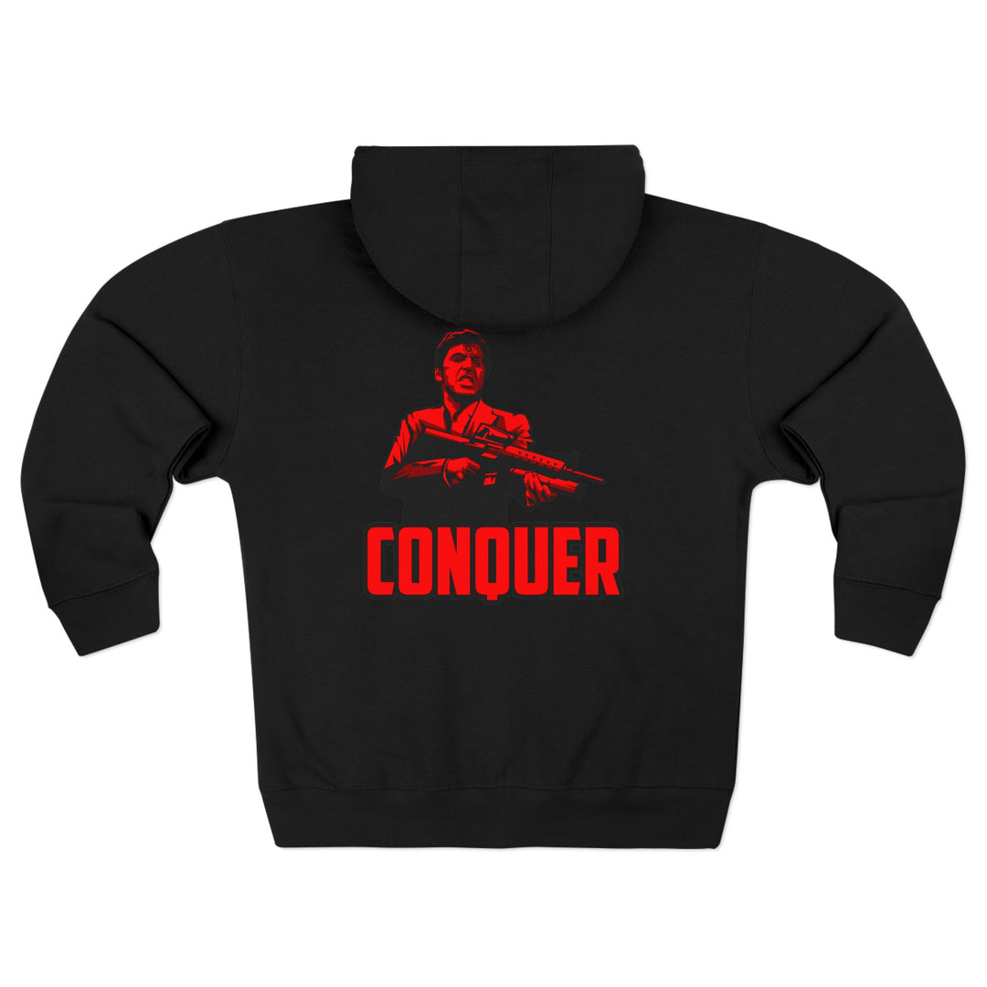 CG FINAL BOSS RED/CONQUER ZIP UP