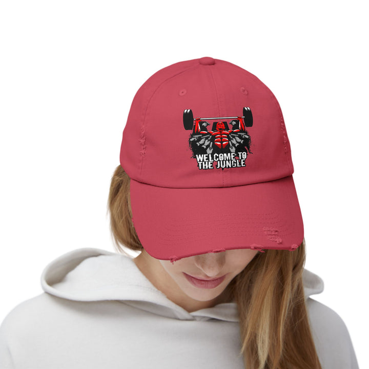 MAC WICK LIFT BLACK RED/WELCOME TO THE JUNGLE CAP