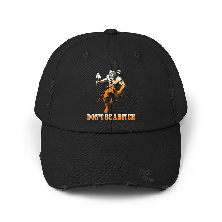 MAC BRAVE ORANGE WHITE FADE /DONT BE A BITCH CAP