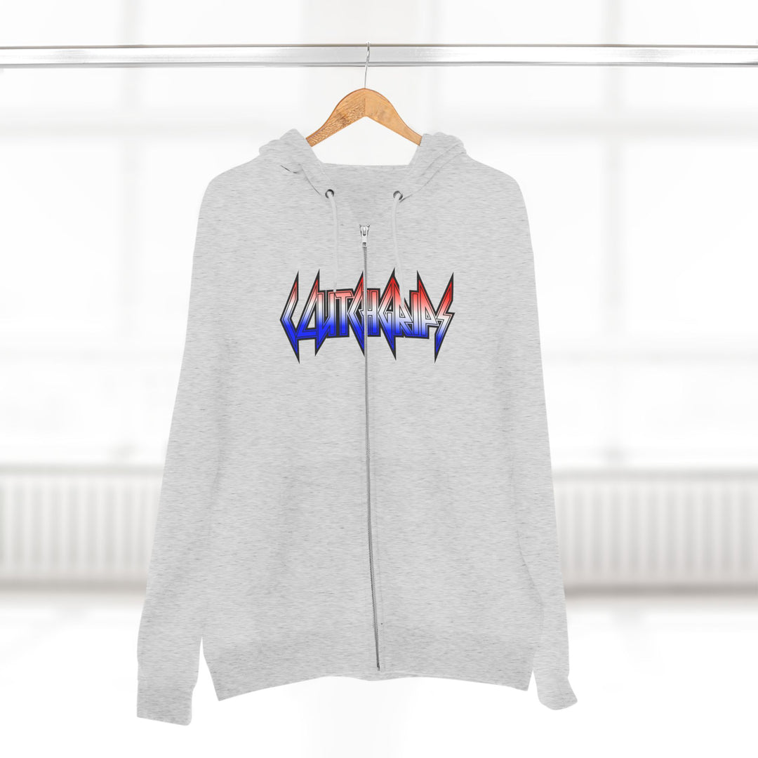 CG REBEL WOMAN RED WHITE BLUE FADE /BORN FREE ZIP UP