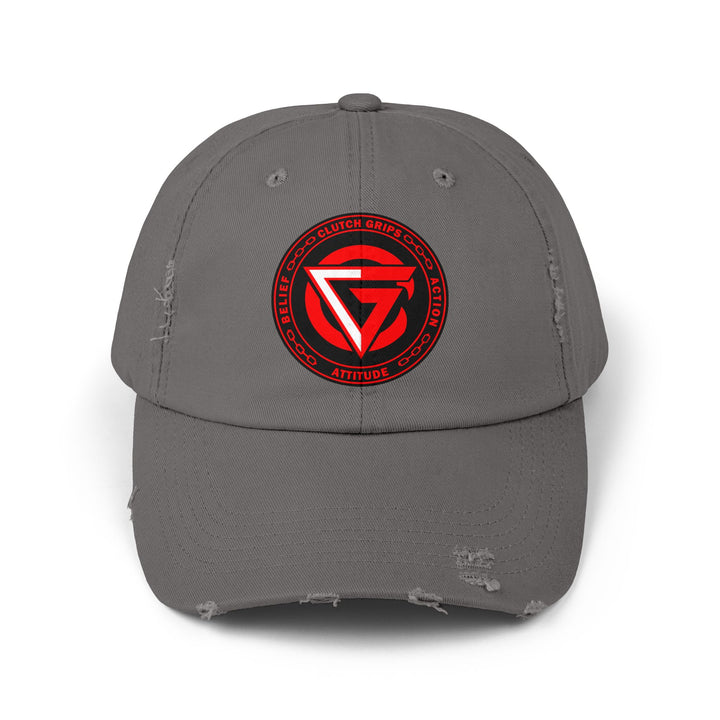 CG LOGO RED WHITE BLACK CAP