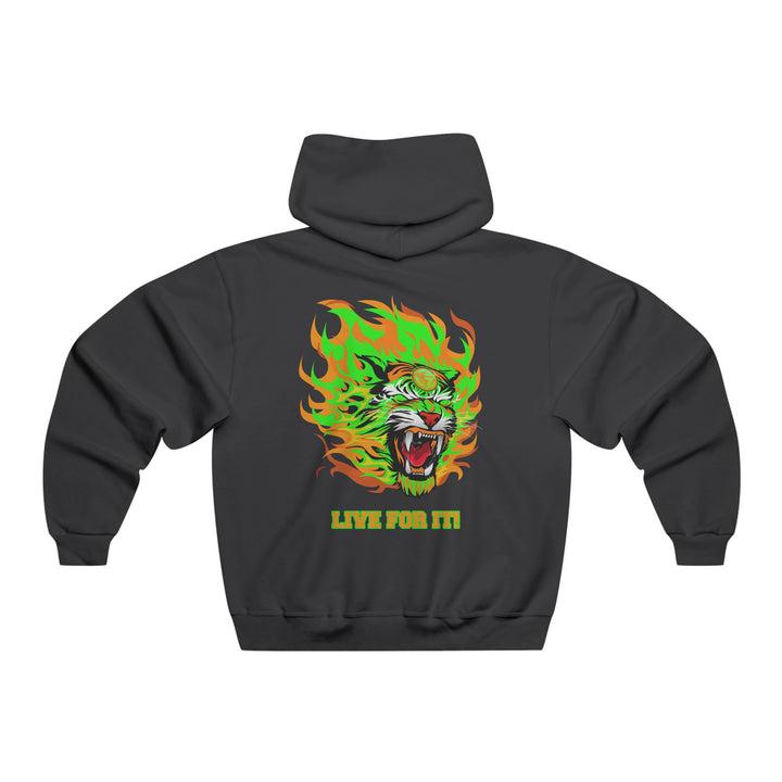 Tiger flame orange/green /live for it