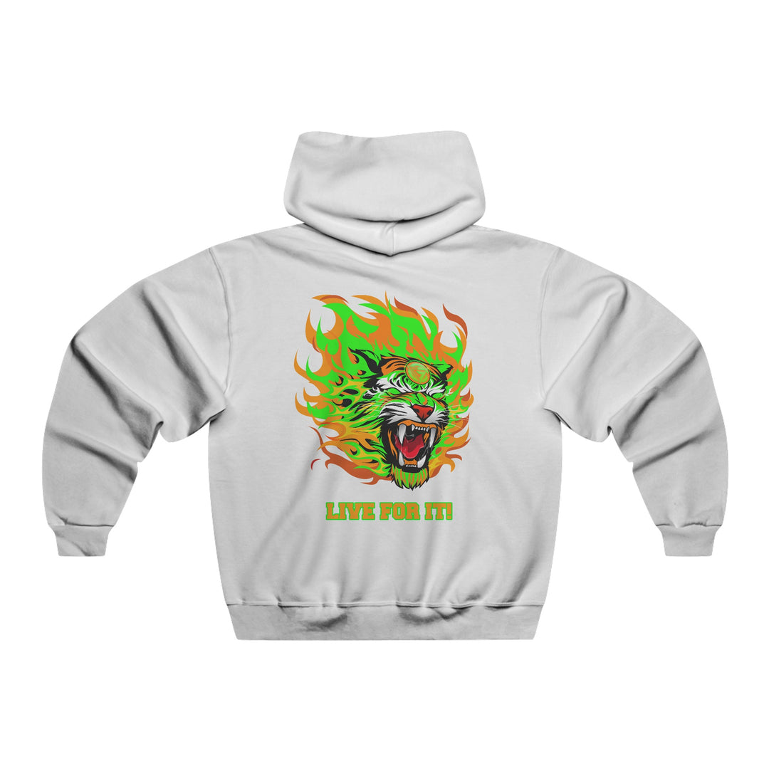 Tiger flame orange/green /live for it