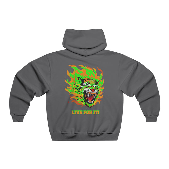 Tiger flame orange/green /live for it