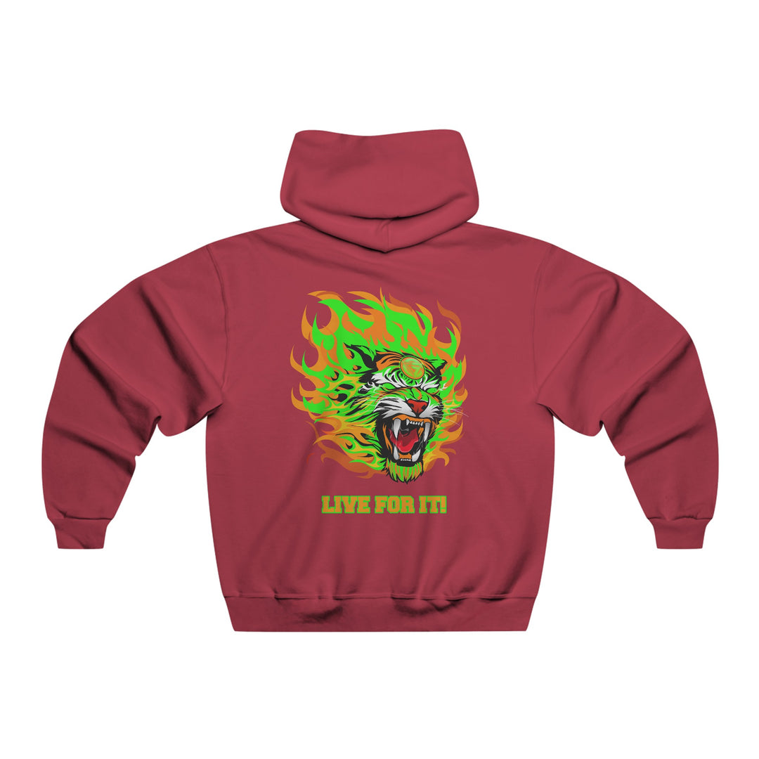 Tiger flame orange/green /live for it