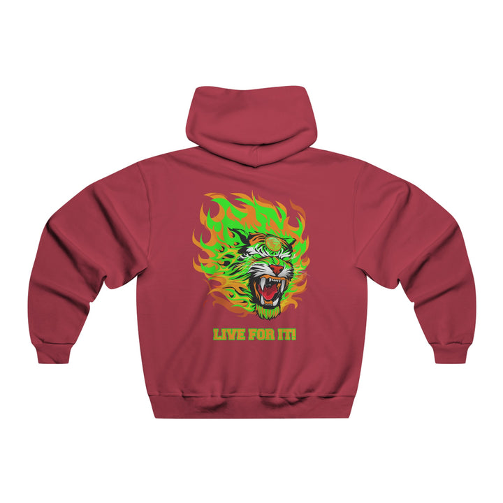 Tiger flame orange/green /live for it