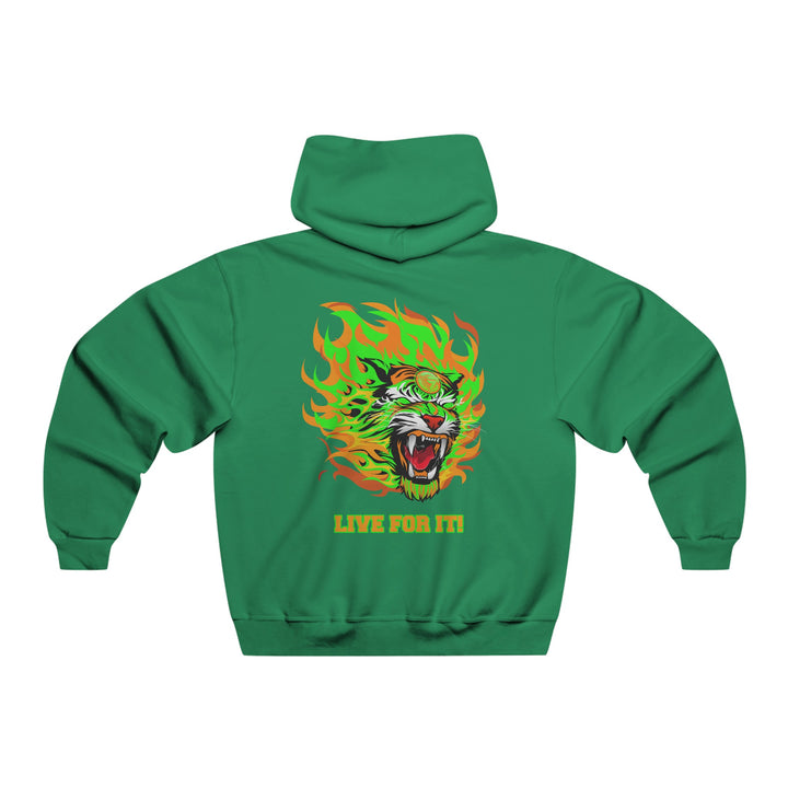 Tiger flame orange/green /live for it