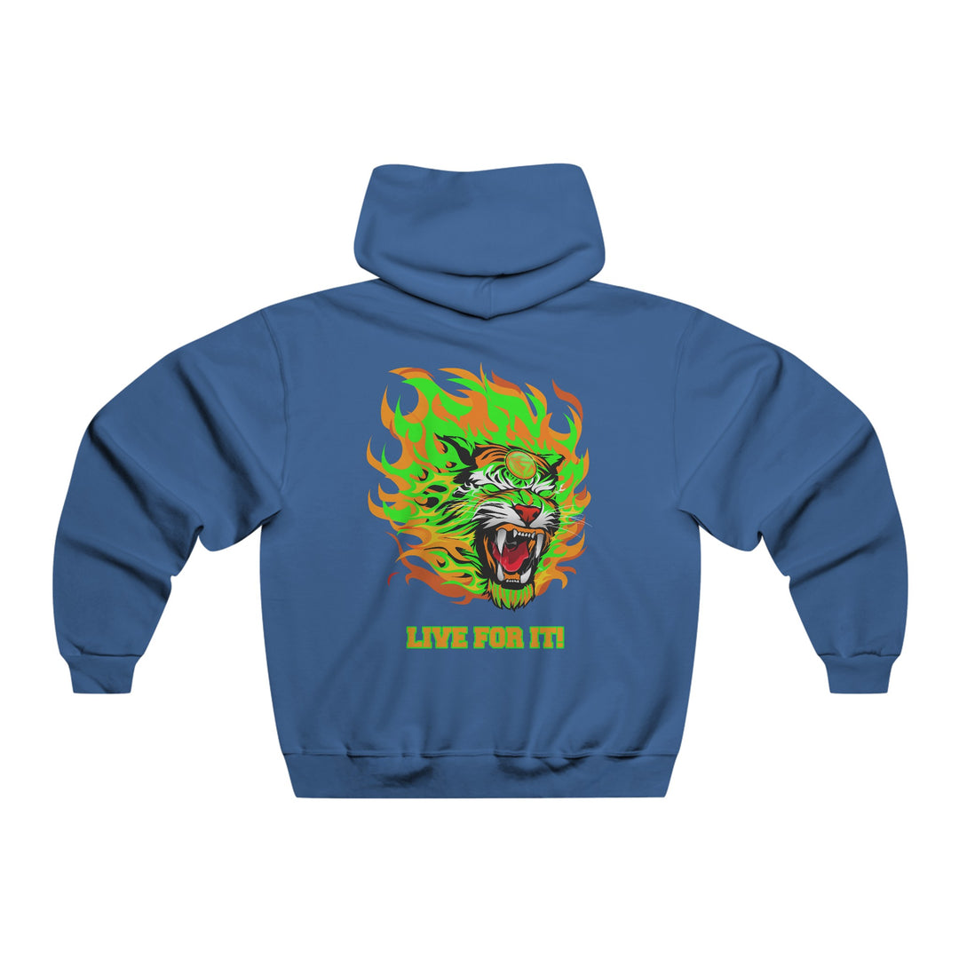 Tiger flame orange/green /live for it
