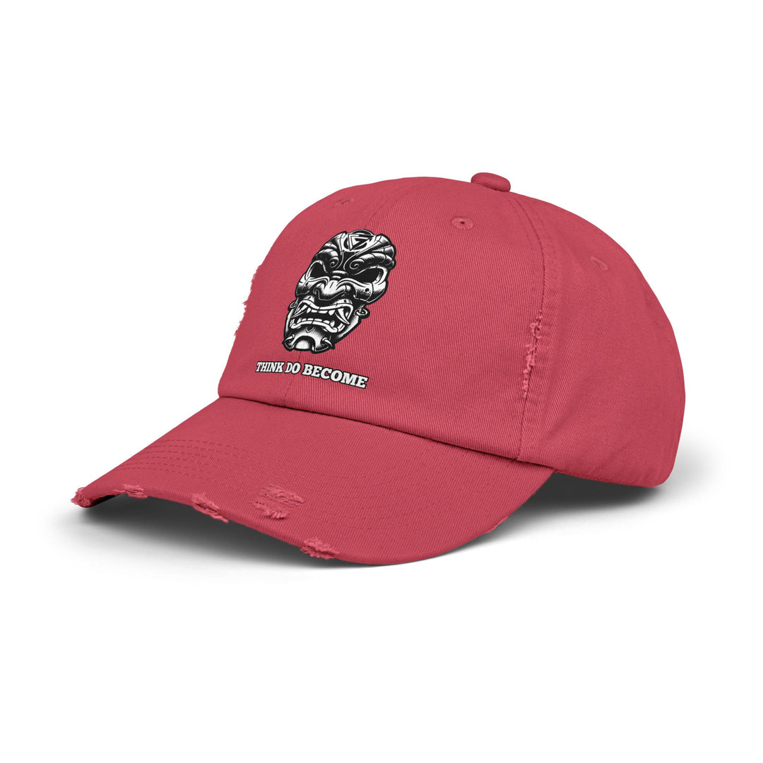 CG SAMURAI MASK WHITE BLACK /THINK DO BECOME CAP