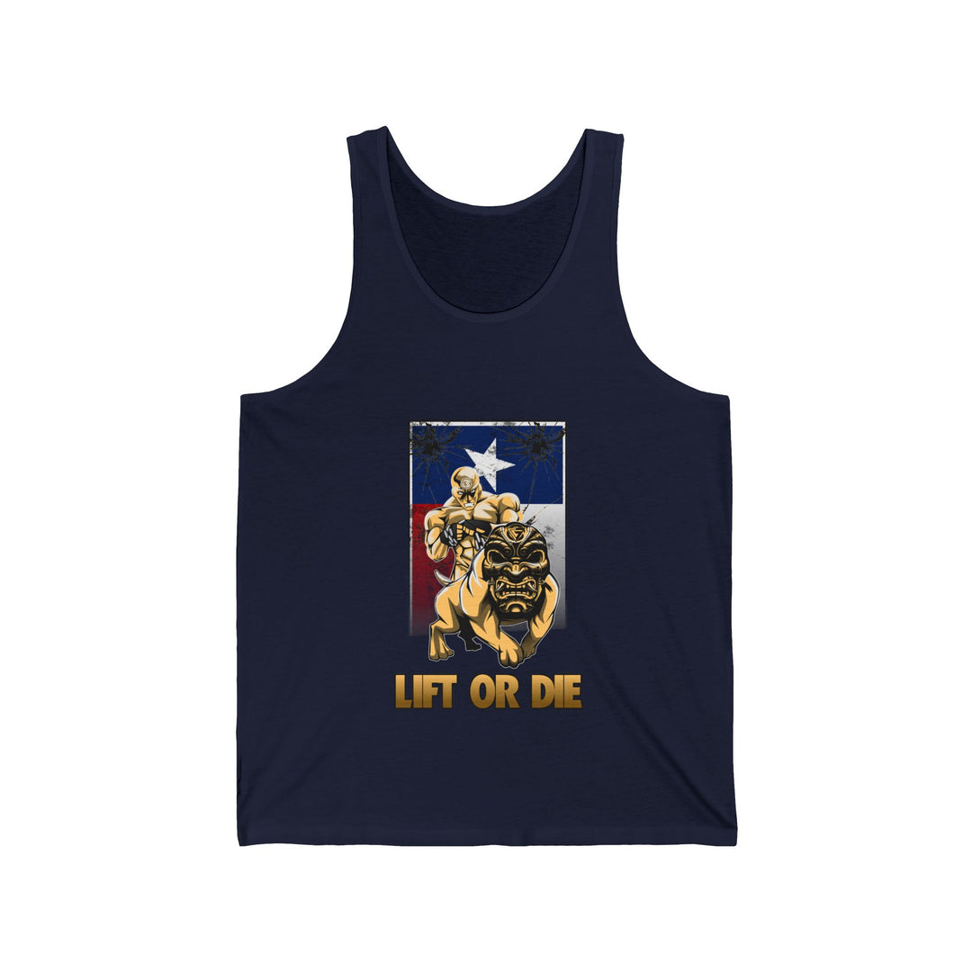 ANGRY DOG SAND TANK TEXAS FLAG/LIFT OR DIE