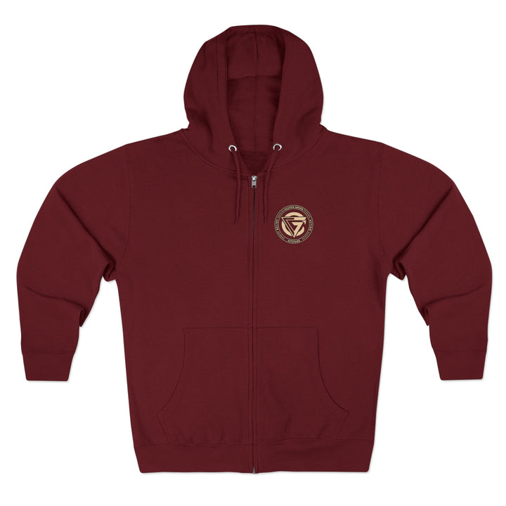 CG SGL SKULL BELL DESRT SAND/READY FOR WAR ZIP UP