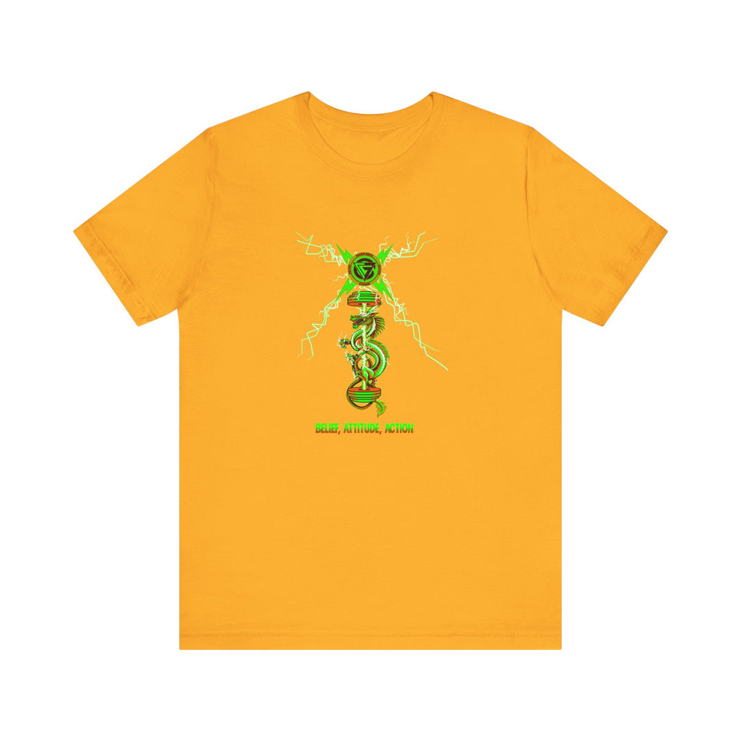 BARBELL DRAGON GREEN ORANGE