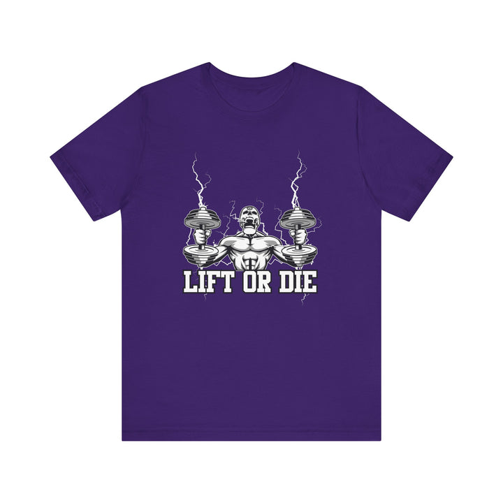 RIDE THE LIGHTNING WHITE /LIFT OR DIE