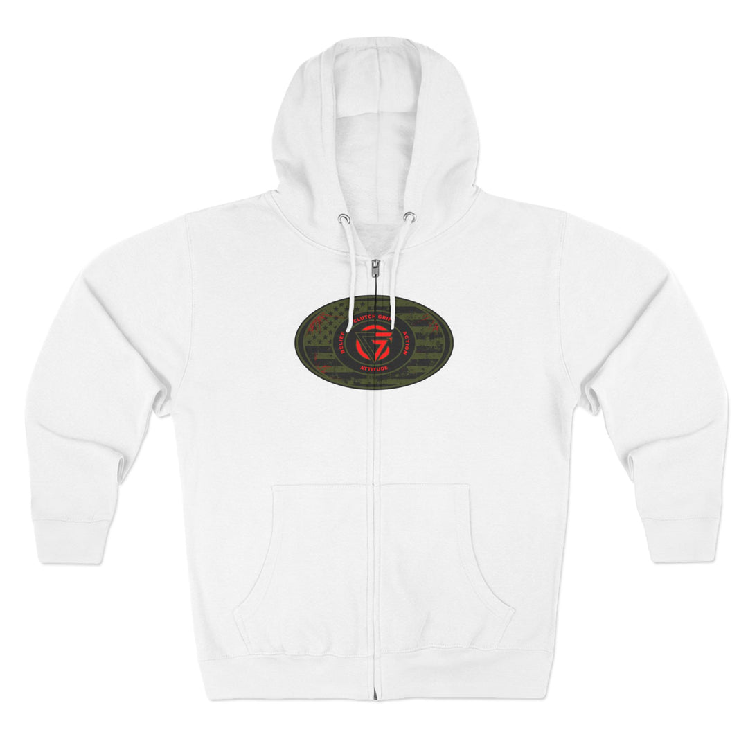 CG SKULL BANDIT FOREST CAMO/I AM THE ONE ZIP UP