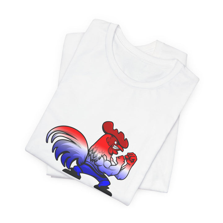 CG ANGRY ROOSTER RED WHITE BLUE FADE/CONQUER