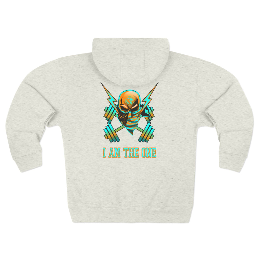 CG SKULL BANDIT MIAMI COLORS/ I AM THE ONE ZIP UP