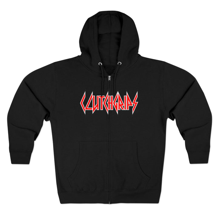 CG  NAVY SEAL TRIBUTE  RIP RED BLACK /AMERICAN BADASS ZIP UP